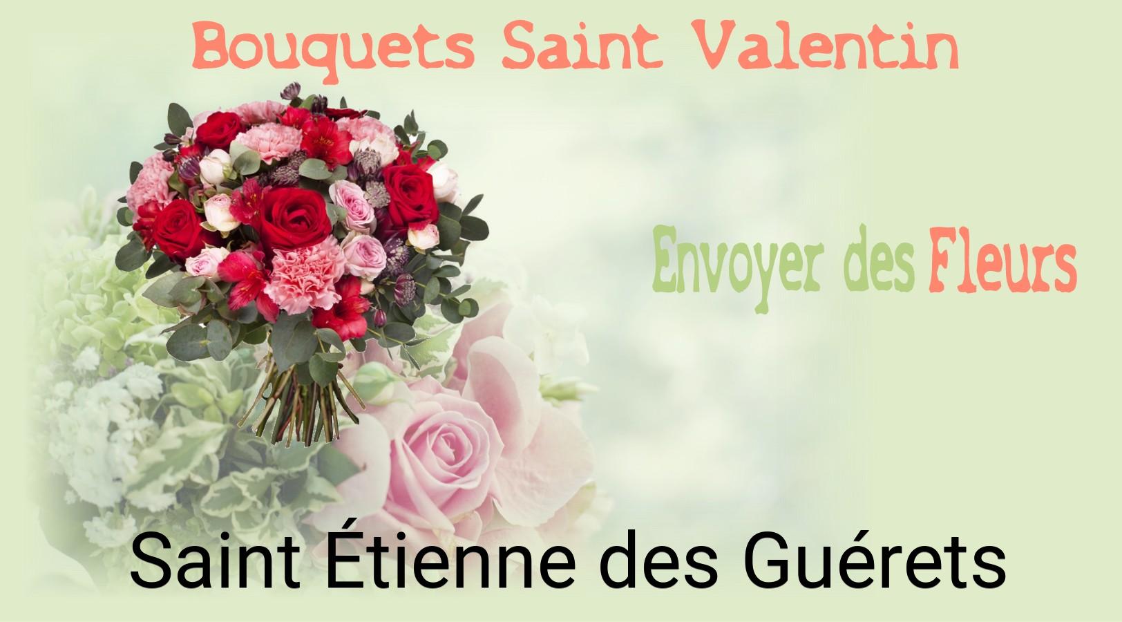 Roses de Saint-Valentin livrées à Saint-Étienne-des-Guérets